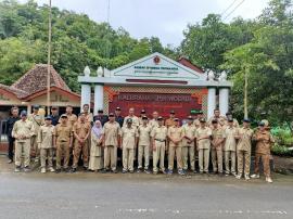 Apel pagi dan Rakor dipenghujung Nopember di Kalurahan Purwodadi