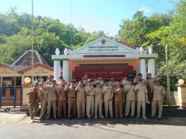 Acara Rutin Apel dan Rakor Hari Senin Pamong Kalurahan Purwodadi