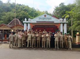 Acara Rutin Apel dan Rakor Hari Senin Pamong Kalurahan Purwodadi