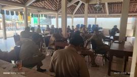 Acara Rutin Apel dan Rakor Hari Senin Pamong Kalurahan Purwodadi