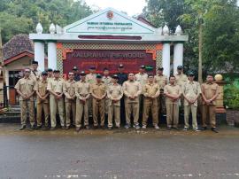 Acara Rutin Apel dan Rakor Hari Senin Pamong Kalurahan Purwodadi