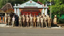 Acara Rutin Apel dan Rakor Hari Senin Pamong Kalurahan Purwodadi