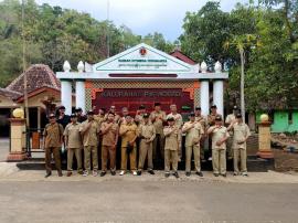 Acara Rutin Apel dan Rakor Hari Senin Pamong Kalurahan Purwodadi
